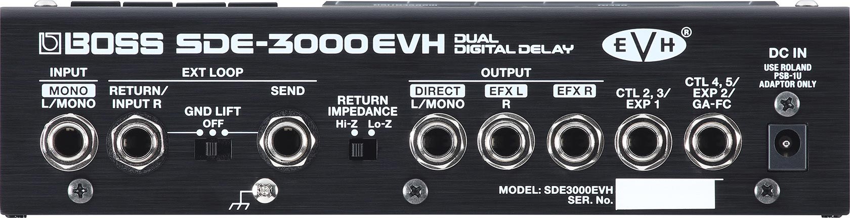 BOSS SDE-3000EVH Dual Digital Delay