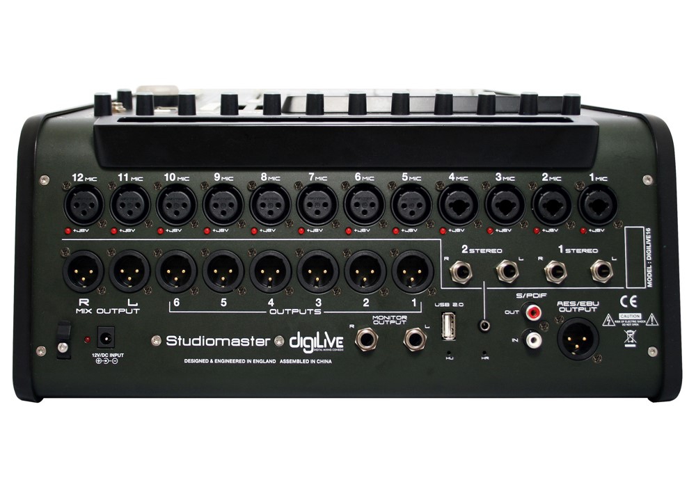 Studiomaster DigiLiVe 16 digitale mixer