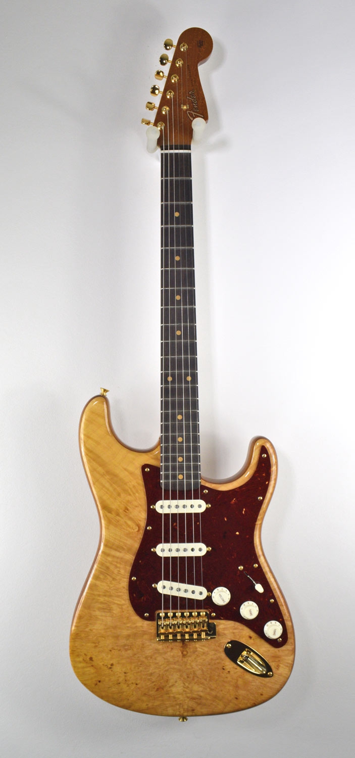 Fender Artisan Maple Burl Strat Custom Shop