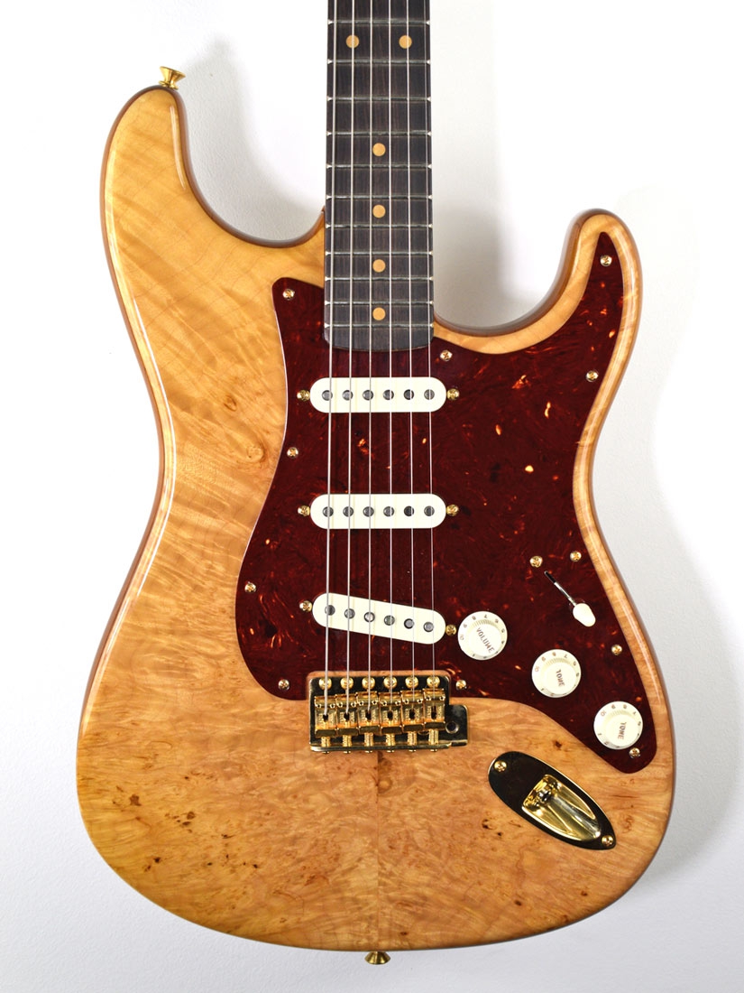 Fender Artisan Maple Burl Strat Custom Shop