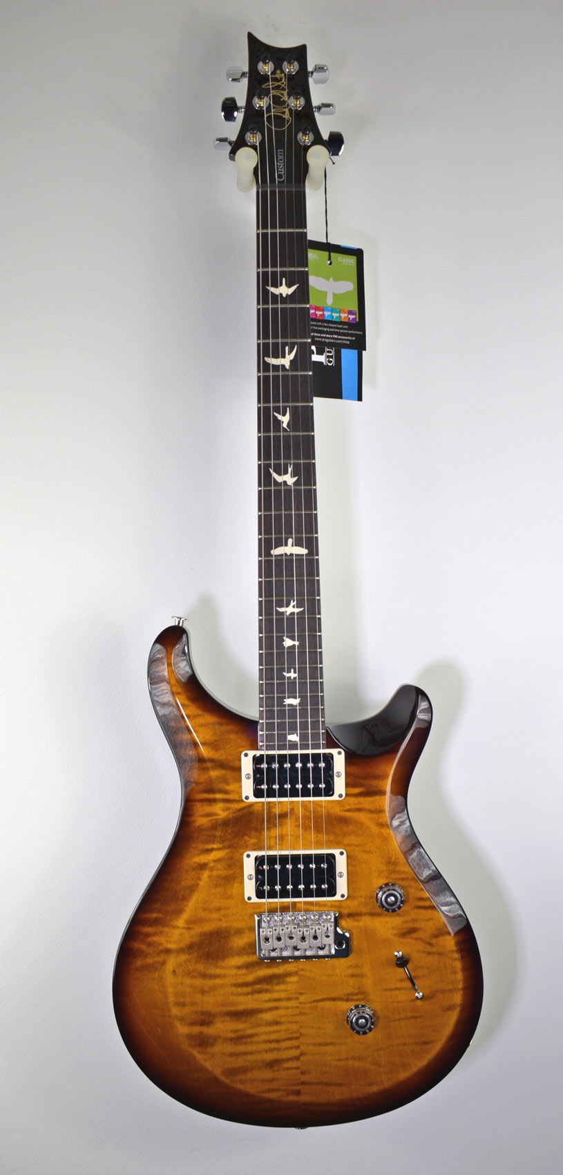 PRS S2 Custom 24 Thin KW Black Amber