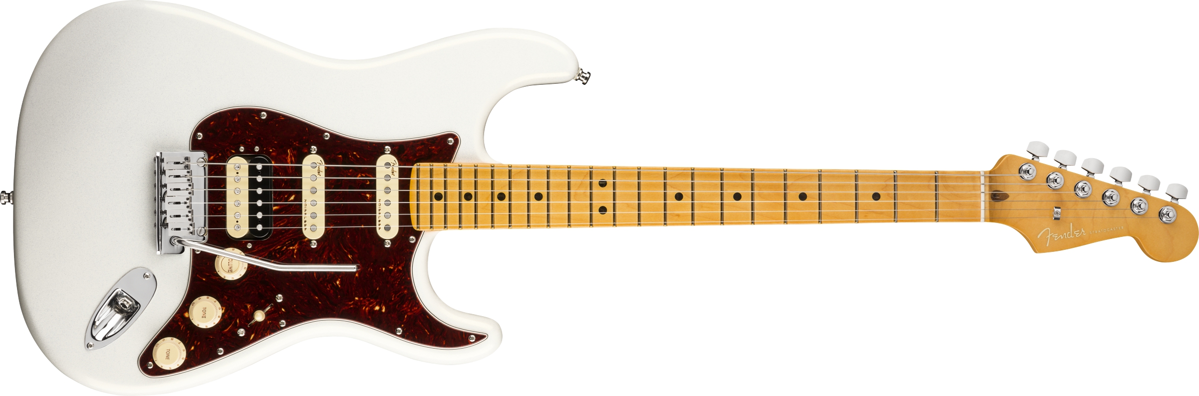 Fender American Ultra Stratocaster HSS MN Arctic Pearl