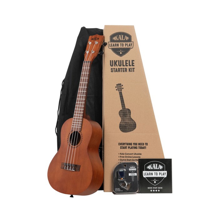 Kala Learn To Play Ukulele Concert Starter Kit