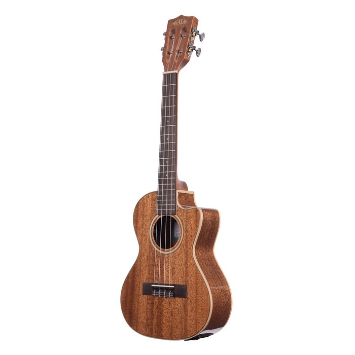 Kala Gloss Solid Mahogany Tenor Ukulele Cutaway EQ