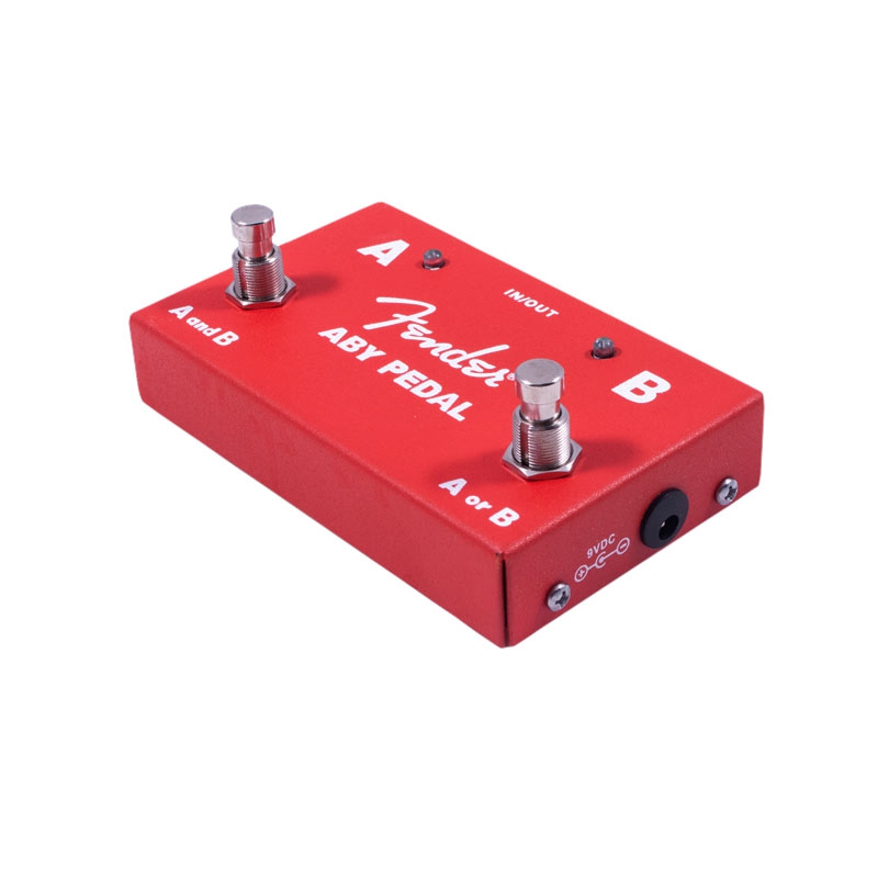 Fender 2-Switch ABY Pedal Red