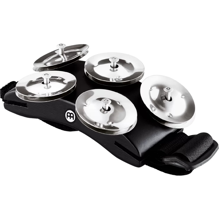 Meinl CFT5-BK Cajon Foot Tambourine Black