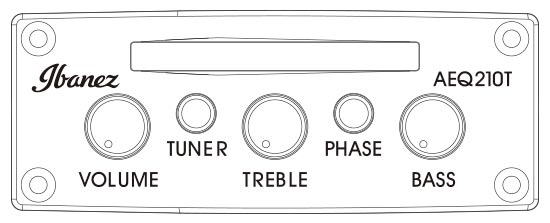 Ibanez GA35TCE DVS pre amp