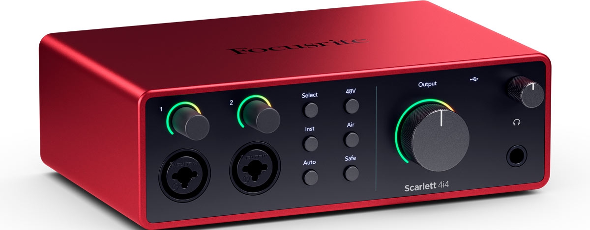 Focusrite Scarlett 4i4 4th Gen