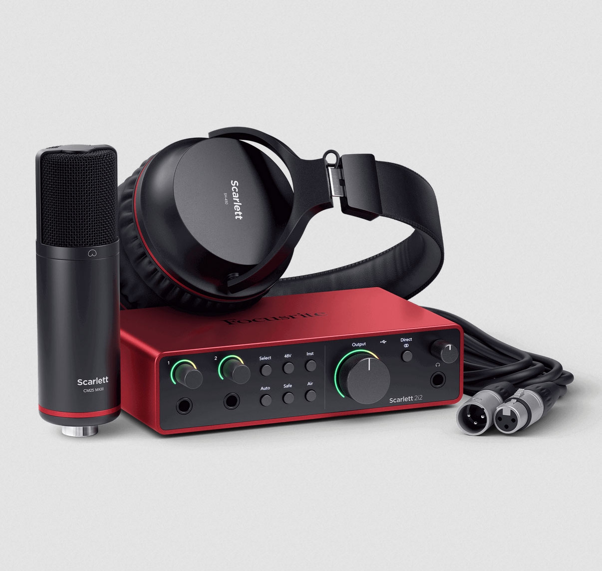 Focusrite Scarlett 2i2 Studio 4th Gen