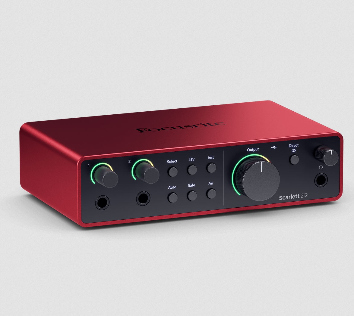 Focusrite Scarlett 2i2 Studio 4th Gen