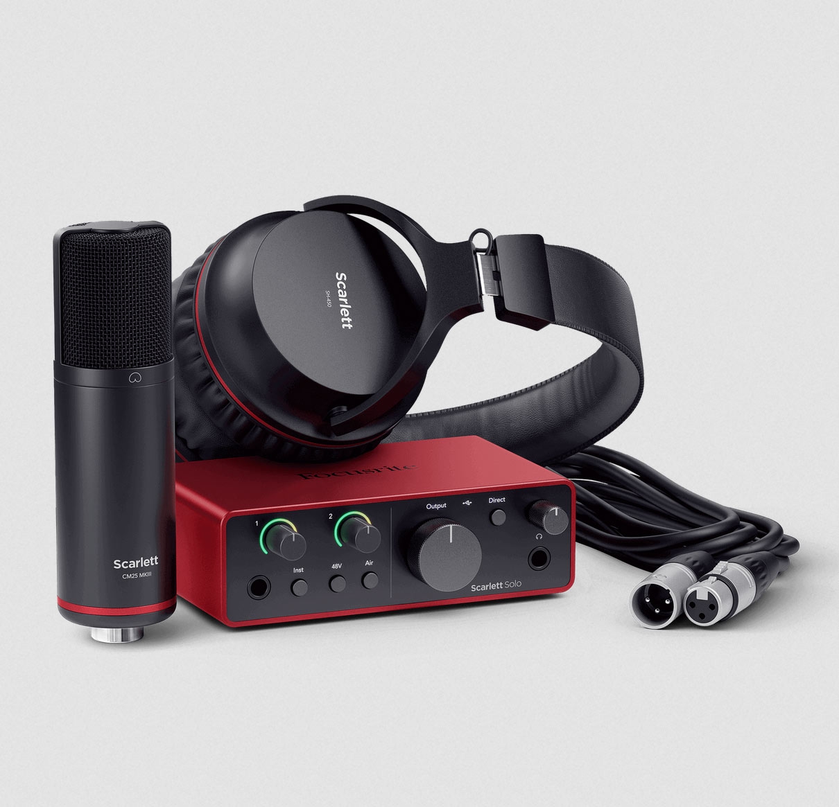 Focusrite Scarlett Solo Studio 4th Gen Bundel