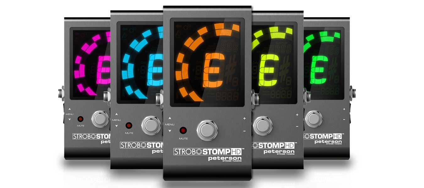 Peterson StroboStomp HD Compact Strobe Pedal Tuner