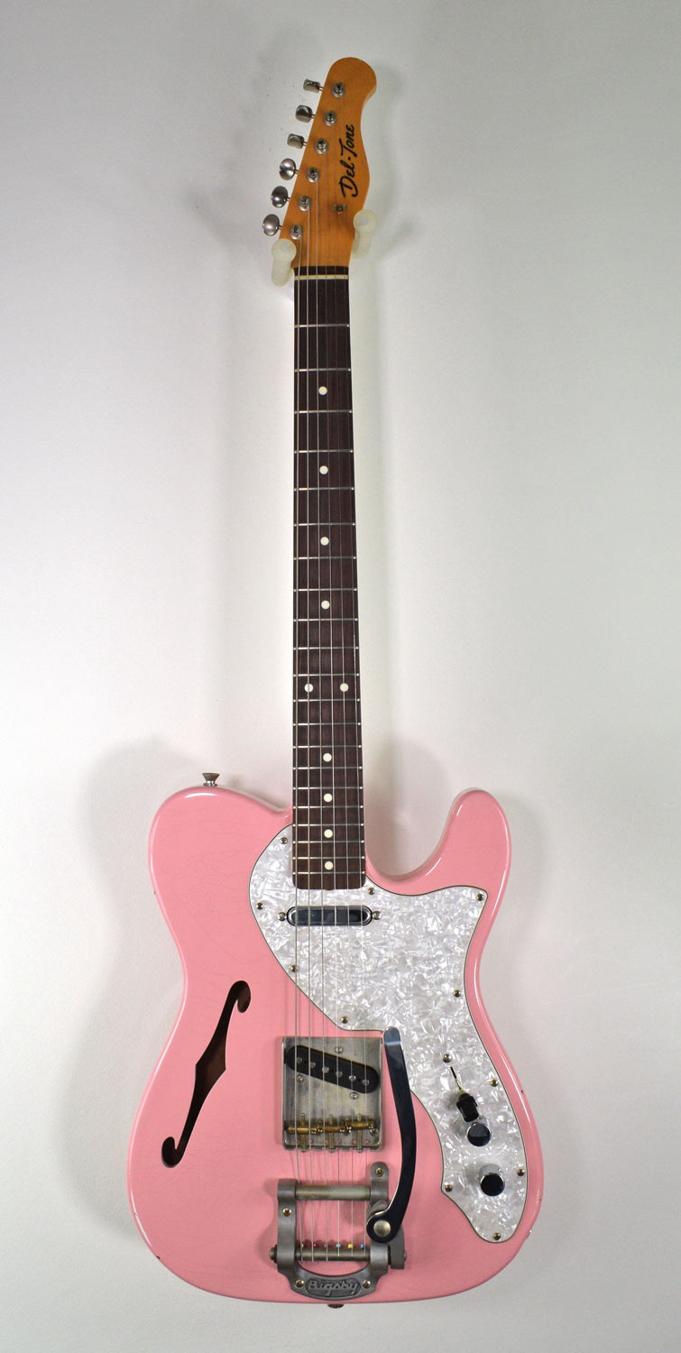 Del-Tone T-style Thinline Shell Pink