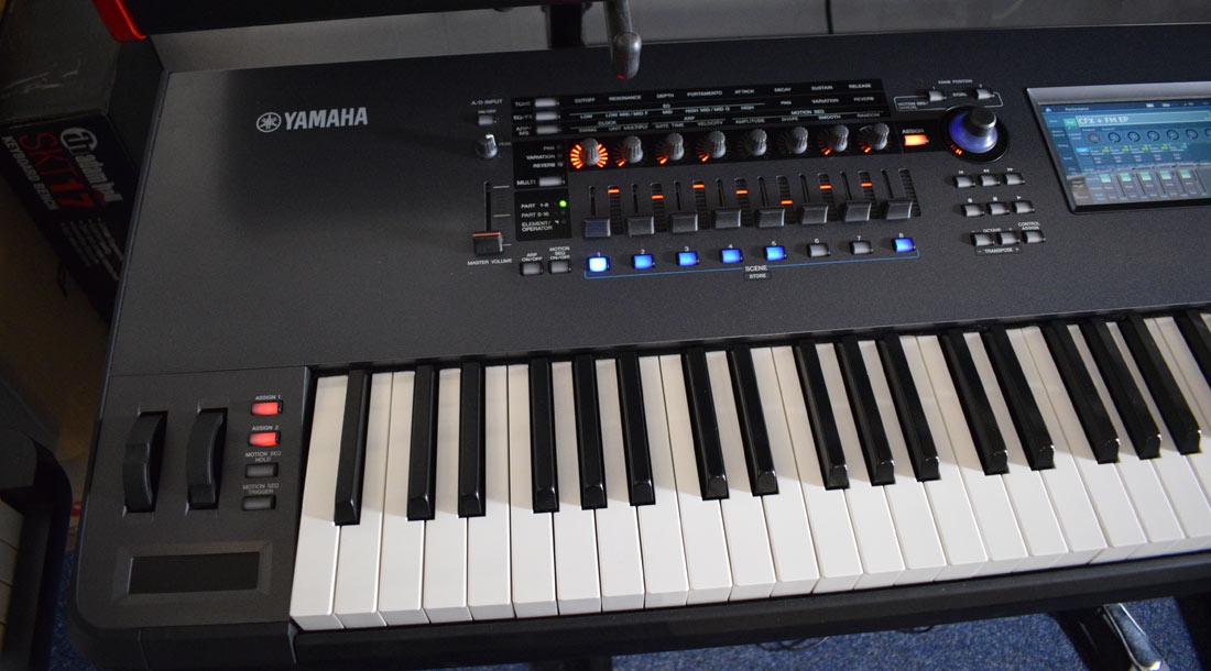 Yamaha Montage 8 synthesizer