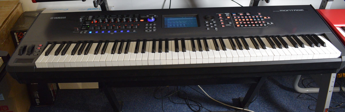 Yamaha Montage 8 synthesizer