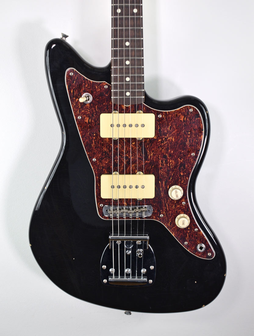 Del-Tone JM-style Black matching headstock