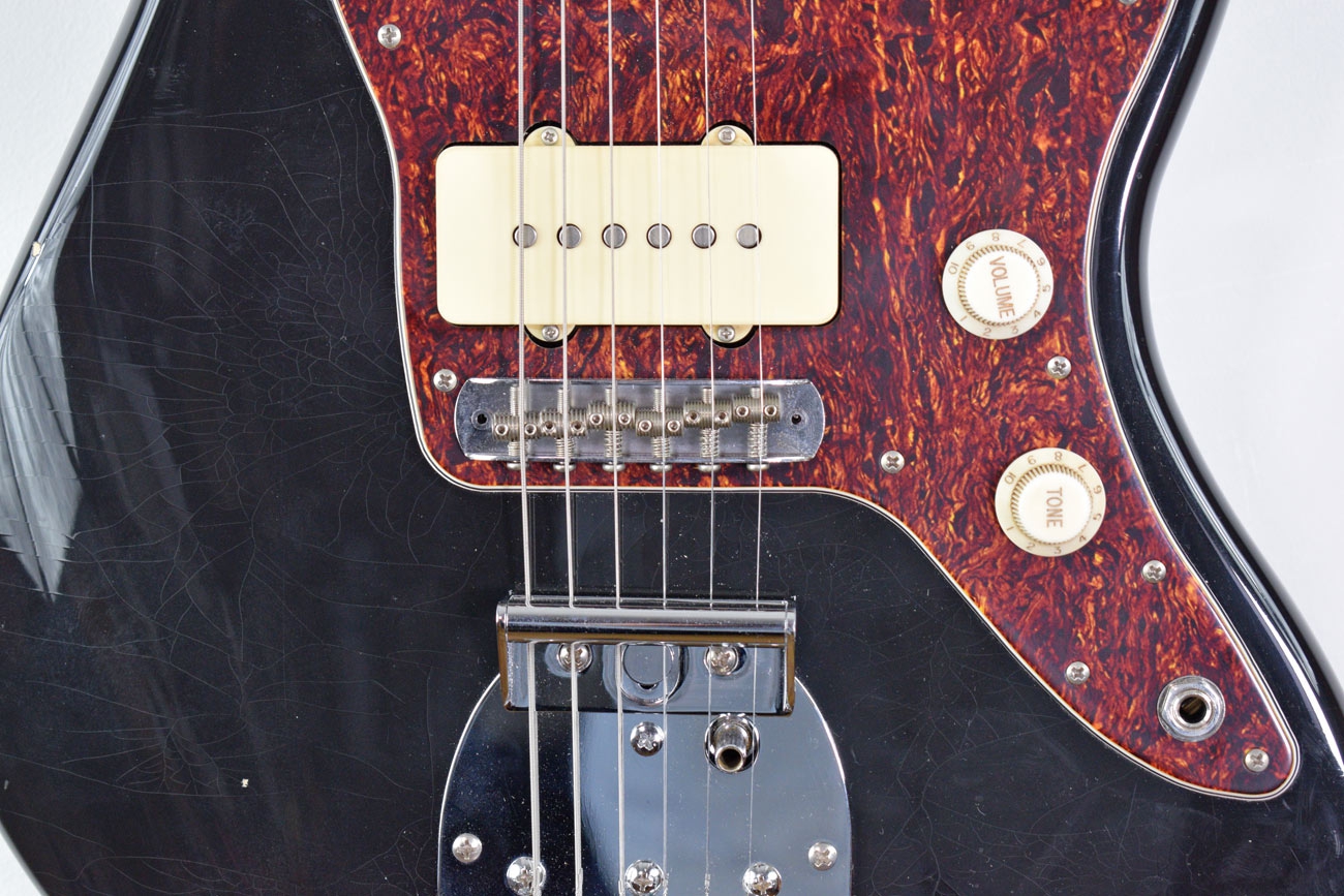 Del-Tone JM-style Black matching headstock