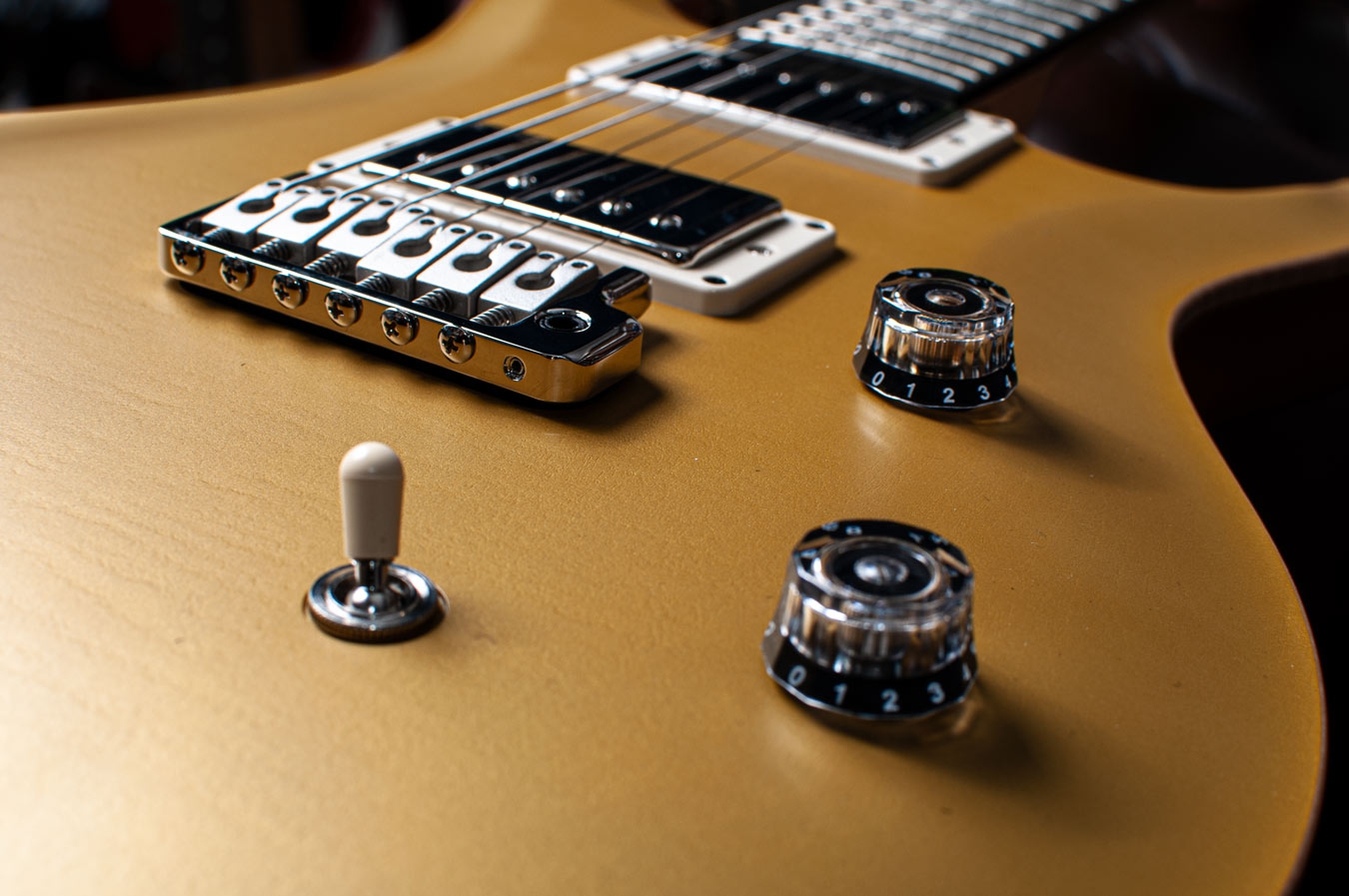 PRS CE24 Satin LTD Gold Top