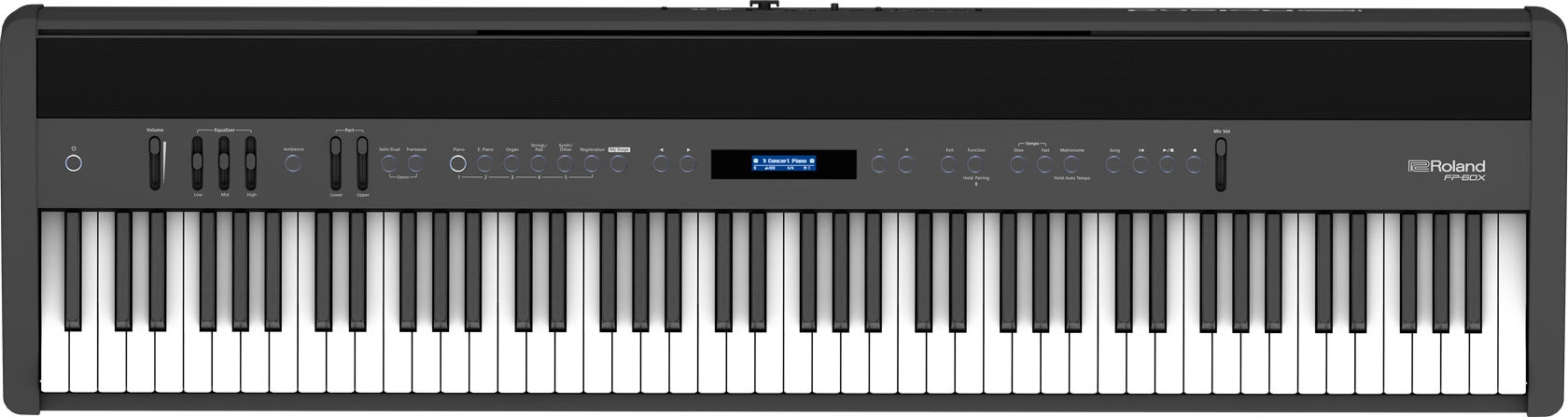 Roland FP60X BK Digitale portable Piano