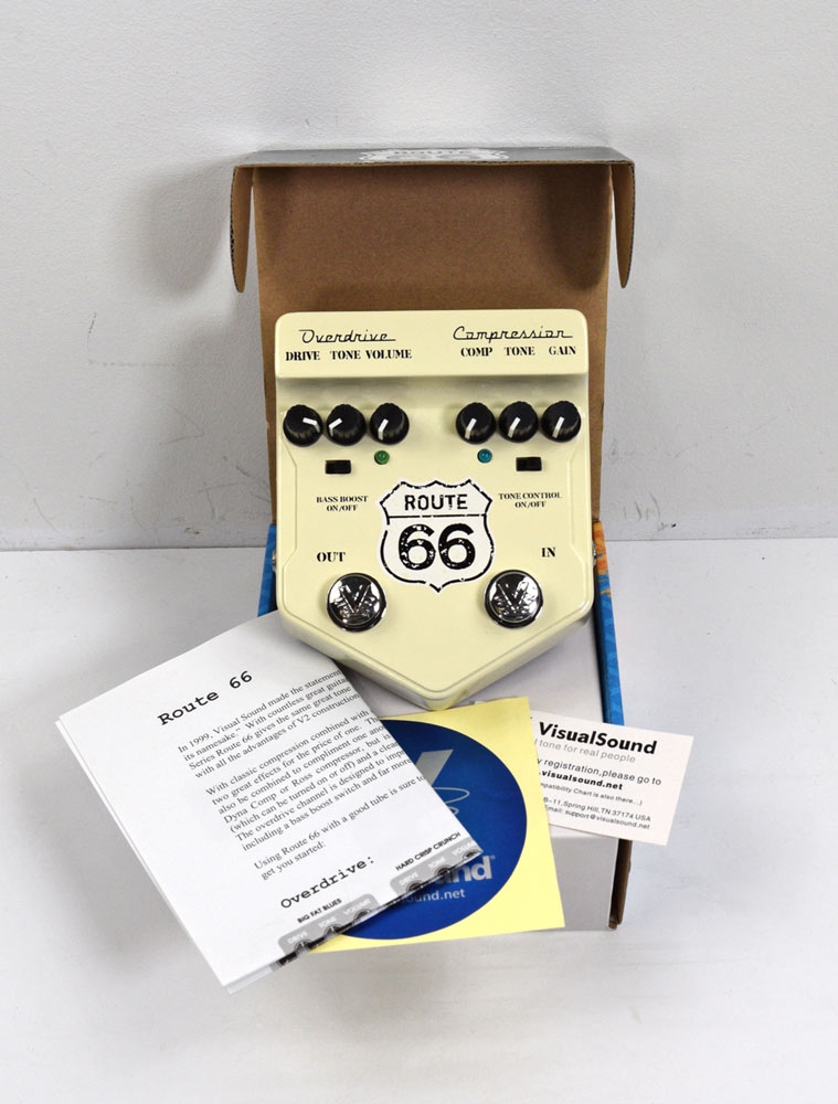 Visual Sound V2RT66 Route 66 overdrive compression