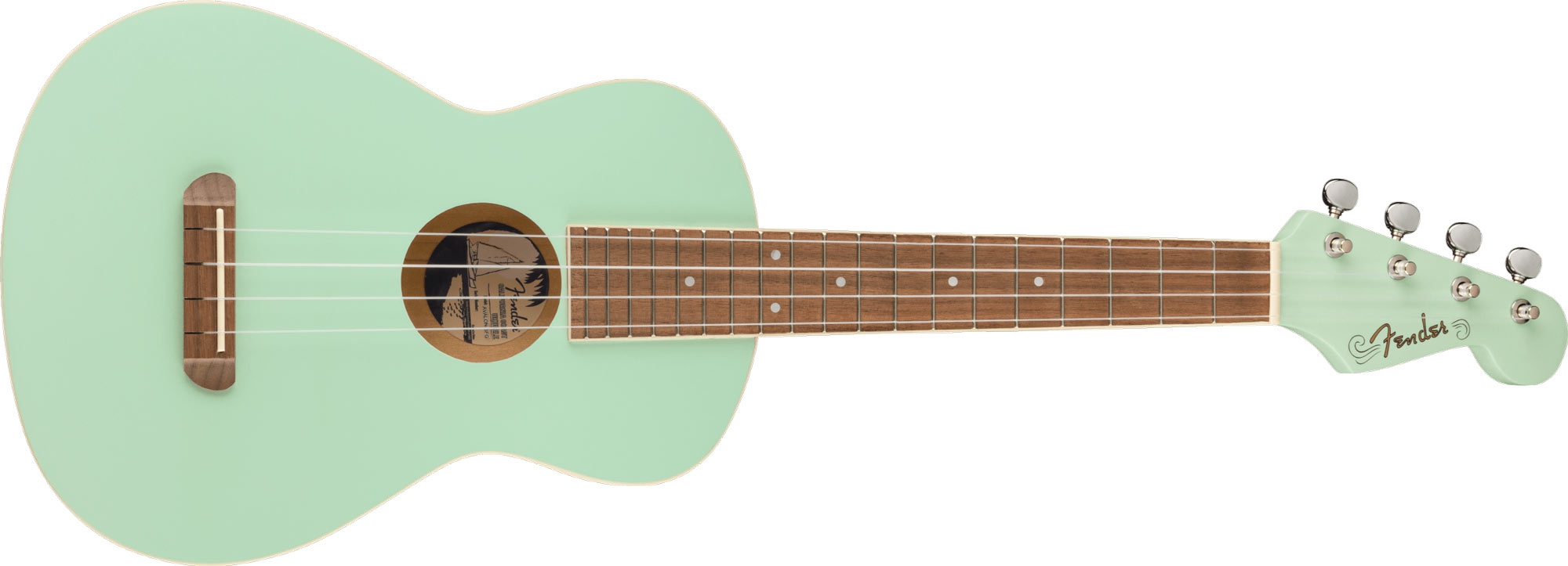 Fender Avalon Tenor Ukulele Surf Green