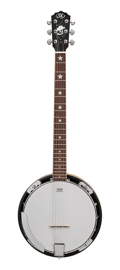 SX BJ406 6 string banjo