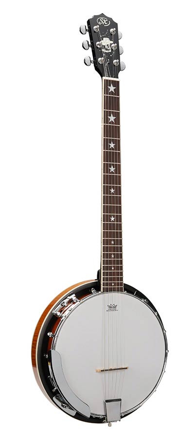 SX BJ456VS 6 string banjo