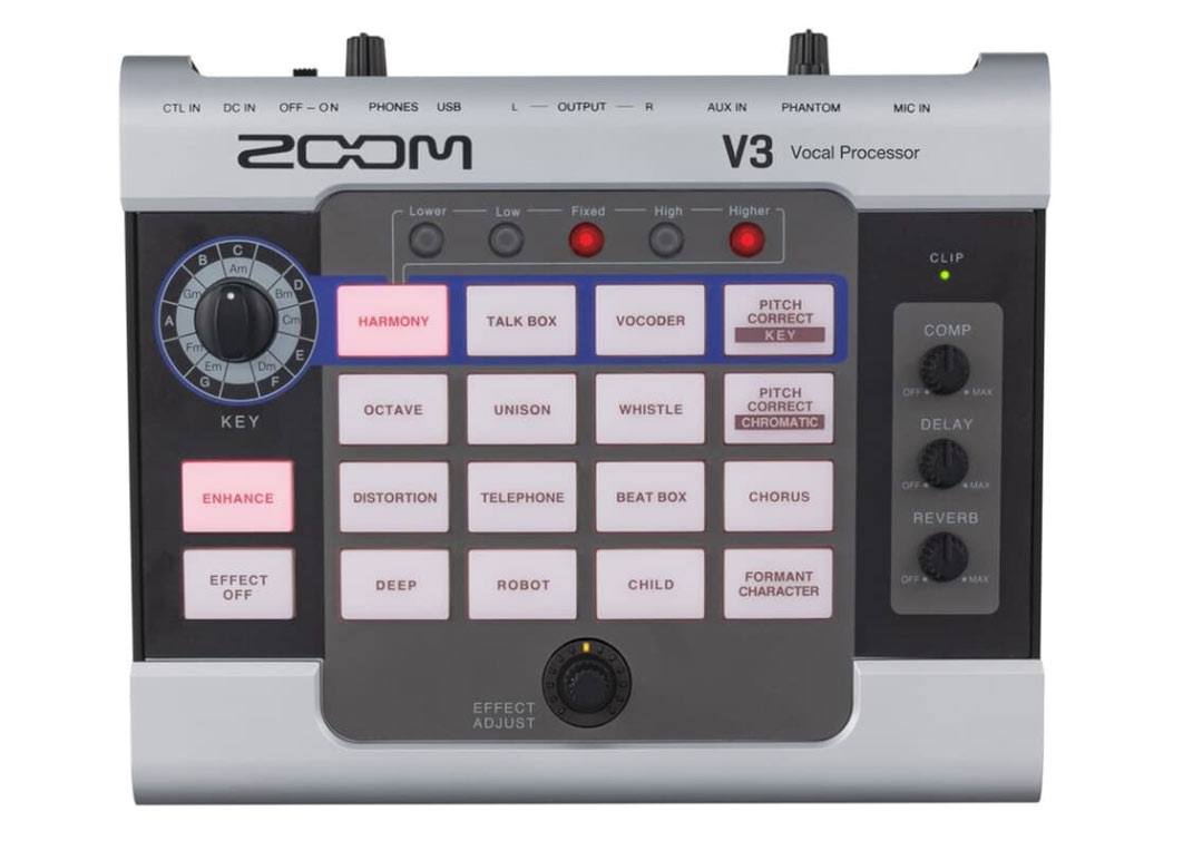 Zoom V3 vocal processor