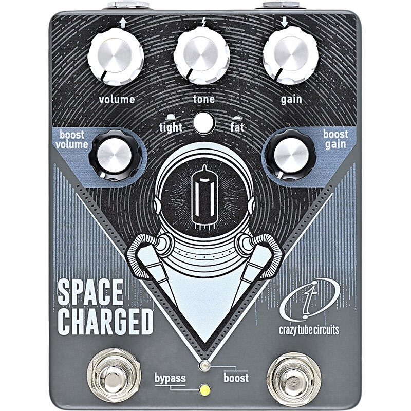 Crazy Tube Circuits Space Charged V2 overdrive pedaal