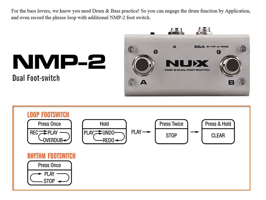 NUX Mighty Bass 50BT