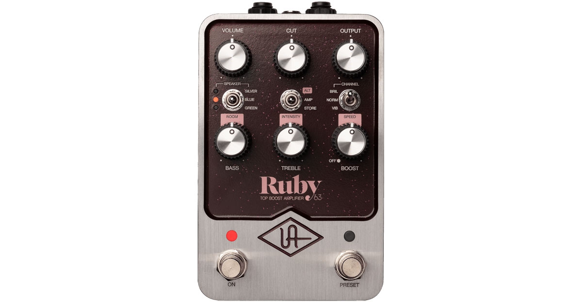 Universal Audio Ruby 63 Top Boost Amplifier