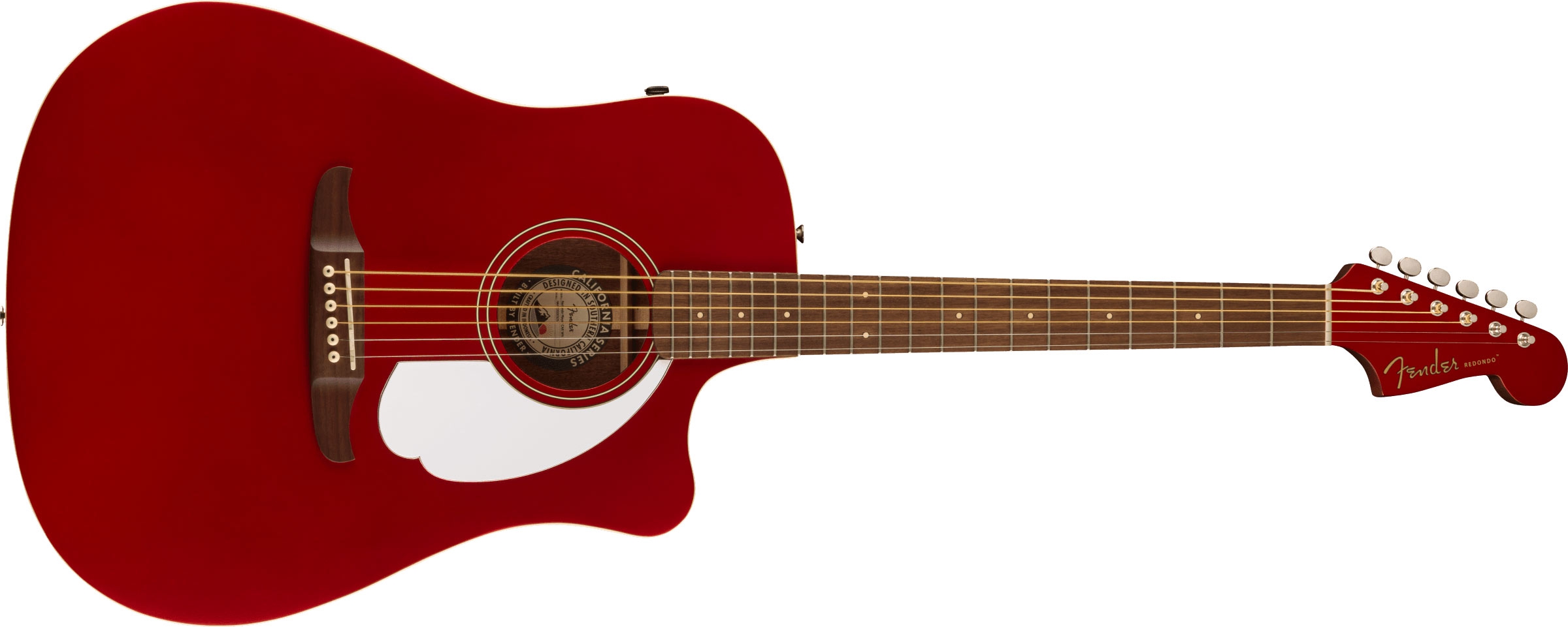 Fender Redondo Player WN Candy Apple Red