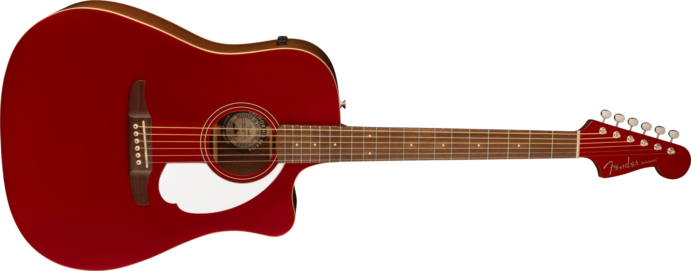 Fender Redondo Player WN Candy Apple Red