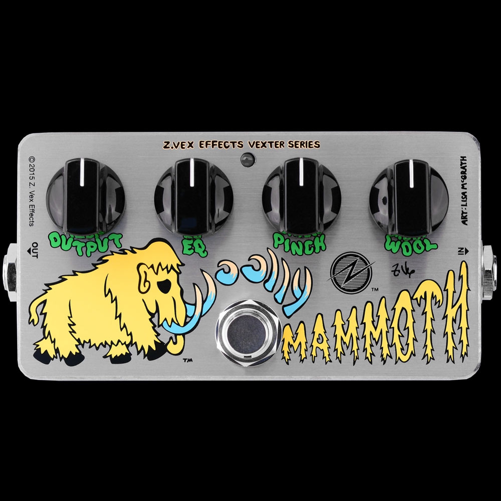 ZVEX Effects Woolly Mammoth Vexter Distortion fuzz