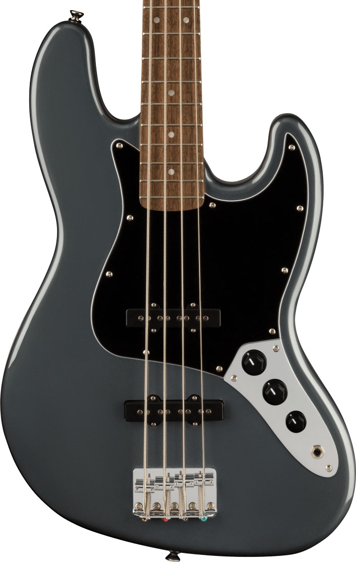 Squier Affinity Jazz Bass Charcoal Frost Metallic