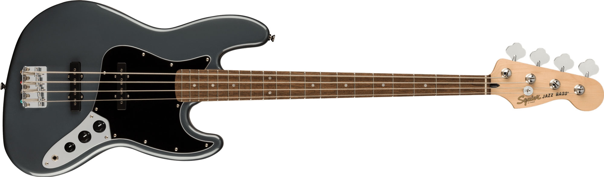 Squier Affinity Jazz Bass Charcoal Frost Metallic