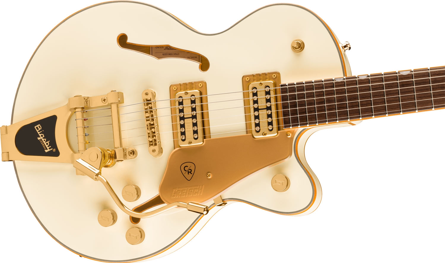 Gretsch Chris Rocha Broadkaster Jr Vintage White