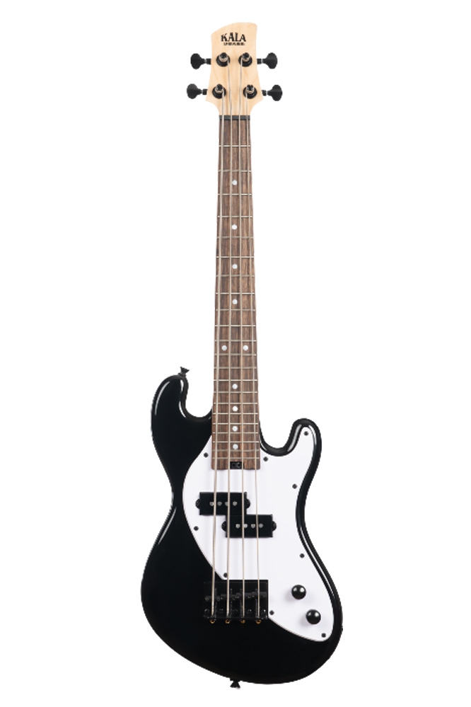 Kala U-Bass Solid Body Jet Black 4-String