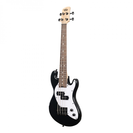 Kala U-Bass Solid Body Jet Black 4-String