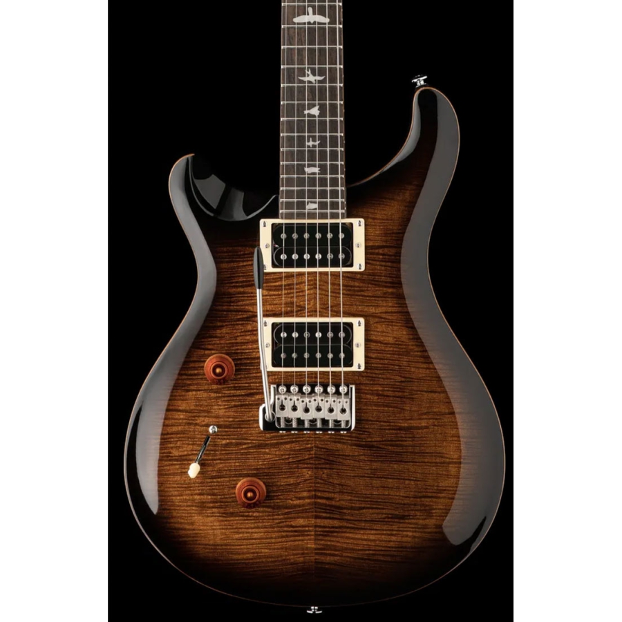 PRS SE Custom Lefty 24 Black Goldburst