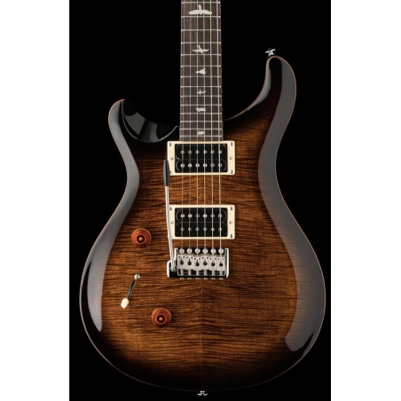 PRS SE Custom Lefty 24 Black Goldburst