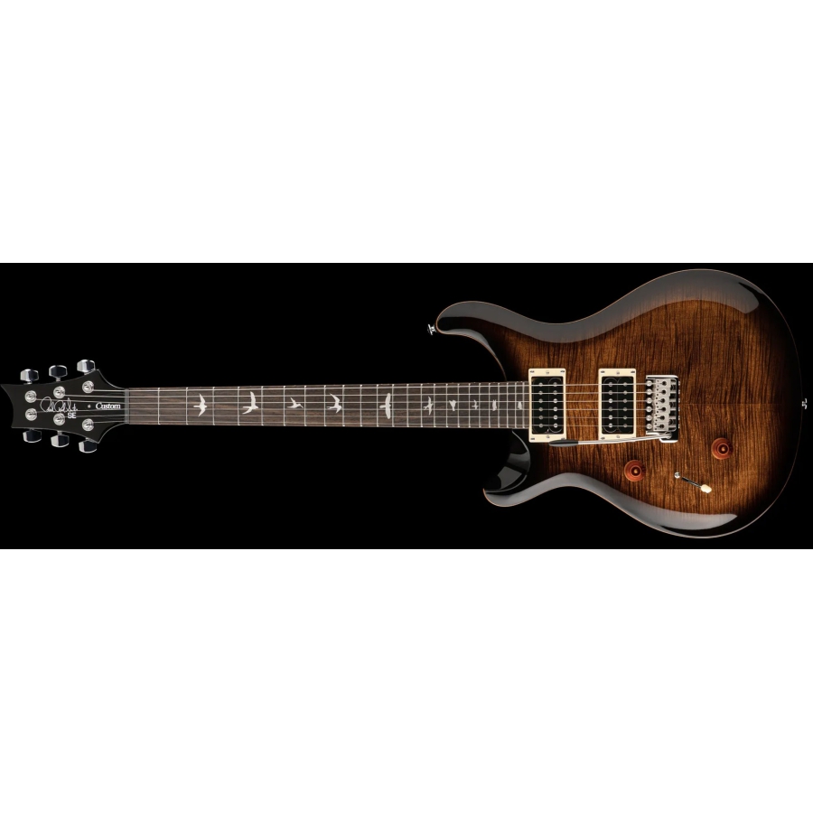 PRS SE Custom Lefty 24 Black Goldburst