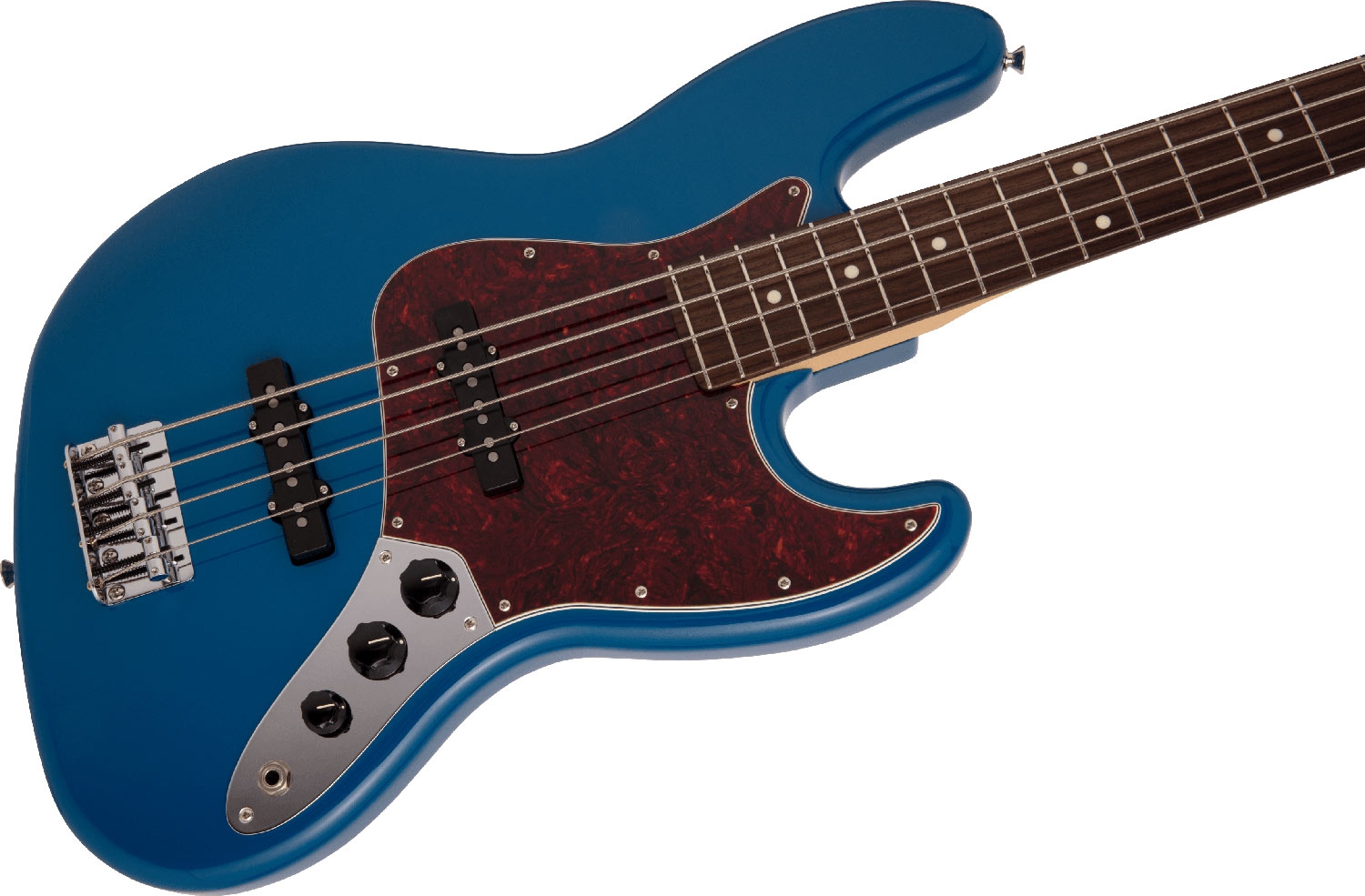 Fender Made in Japan Hybrid II Jazz Bass RW Forest Blue