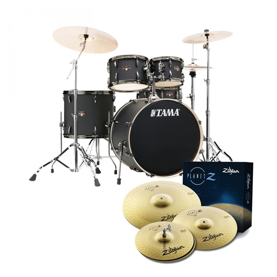 Tama Imperialstar IP52H6W-HBK Hairline Black 22 inch