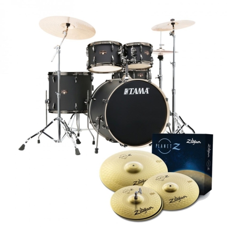 Tama Imperialstar IP52H6W-HBK Hairline Black 22 inch