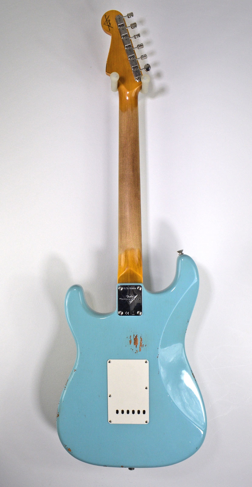 Fender Custom Shop Late 62 Strat Relic Faded Daphne Blue