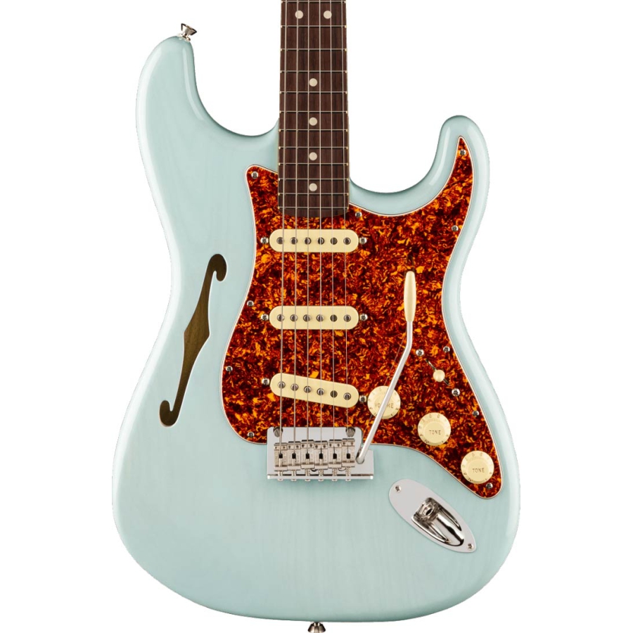 Fender American Professional II Stratocaster Thinline TRNS DPB