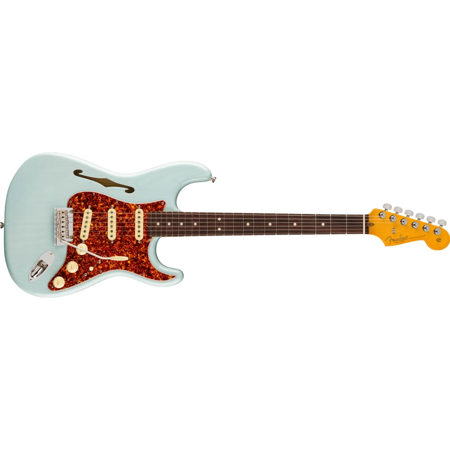 Fender American Professional II Stratocaster Thinline TRNS DPB