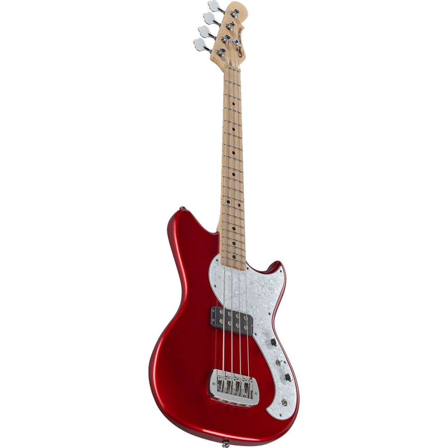 G&L Tribute Fallout Bass Candy Apple Red