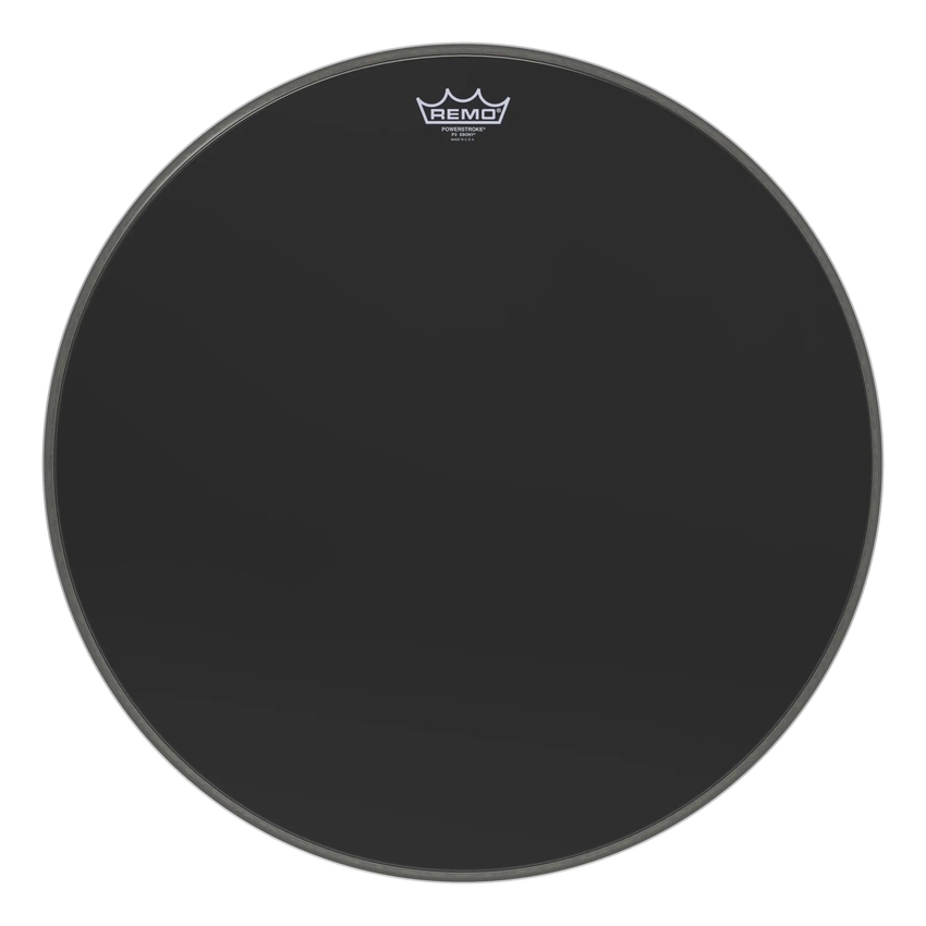 Remo 20 inch  Powerstroke 3 Ebony